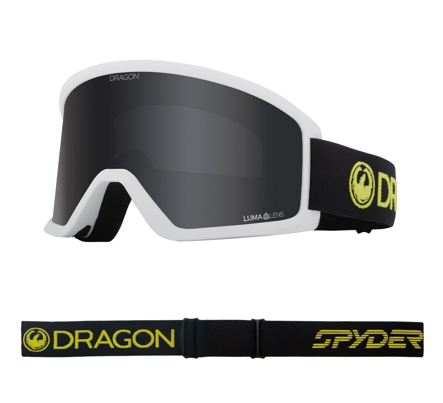DX3 OTG - Citron Spyder Collab with Lumalens Dark Smoke Lens