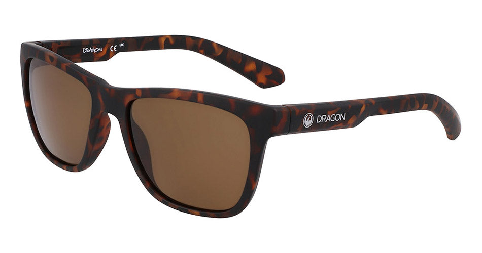 BISHOP - Matte Dark Tortoise with Polarized Lumalens Brown Lens