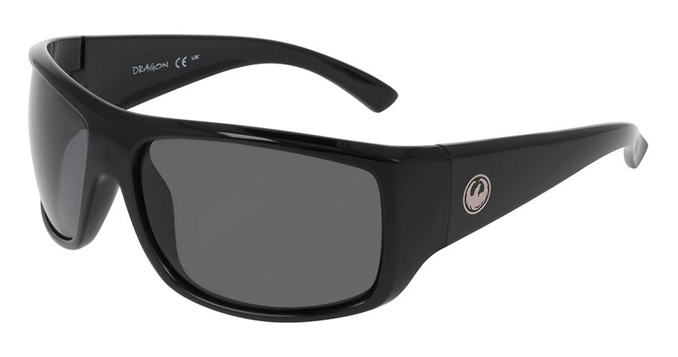 VANTAGE 2.0 - Shiny Black with Polarized Lumalens Smoke Lens