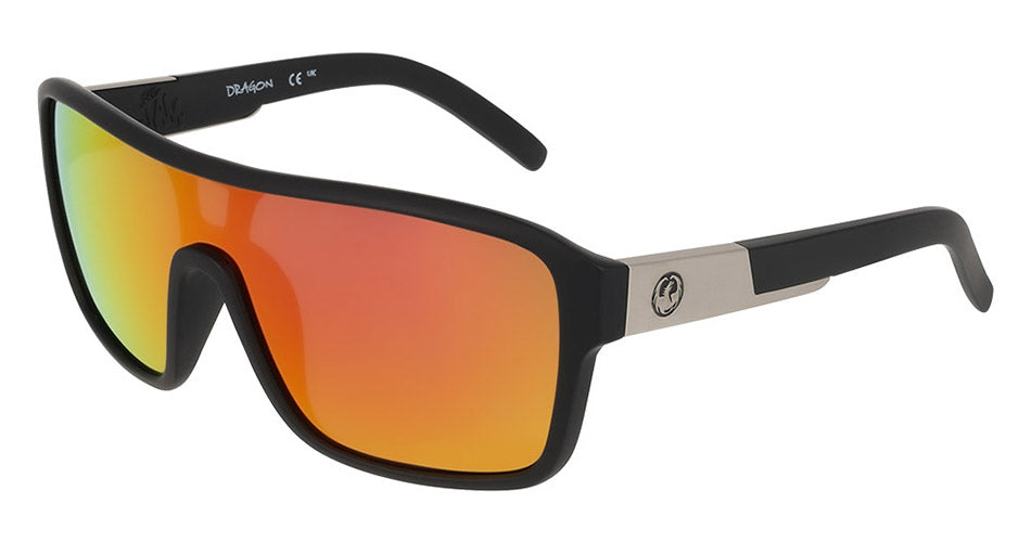 REMIX 2.0 - Matte Black with Lumalens Red Mirror Lens