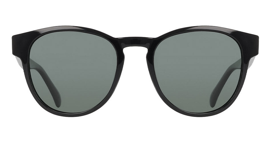 DRS1005 - Shiny Black with Green Lens