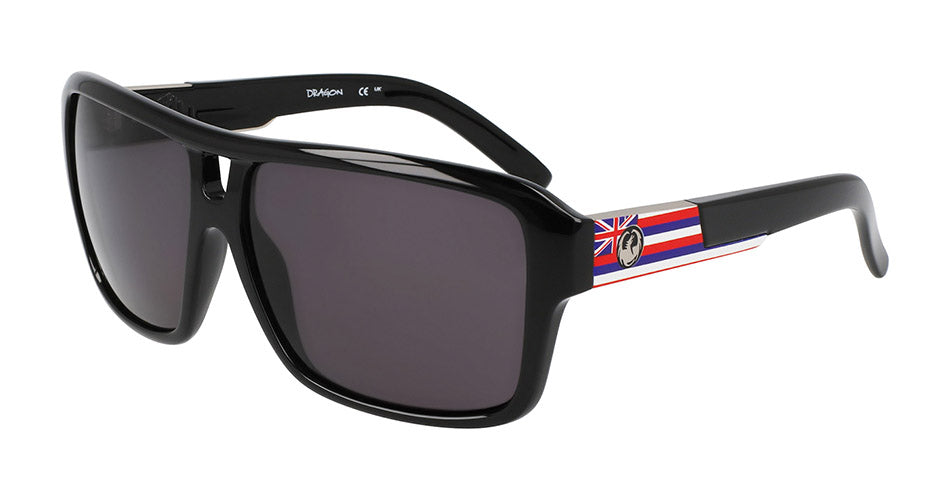 THE JAM - Shiny Black with Polarized Lumalens Smoke Lens