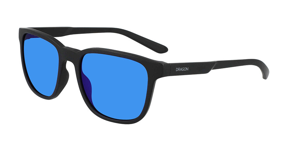 CLOVER - Matte Black with Lumalens Blue Ionized Lens