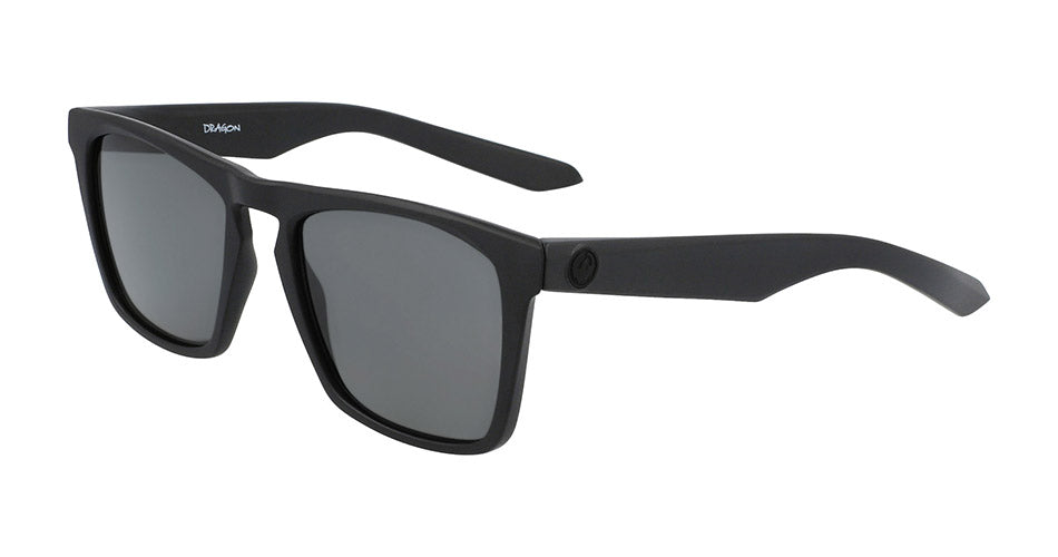DRAC - Matte Black H2O with Polarized Lumalens Smoke Lens