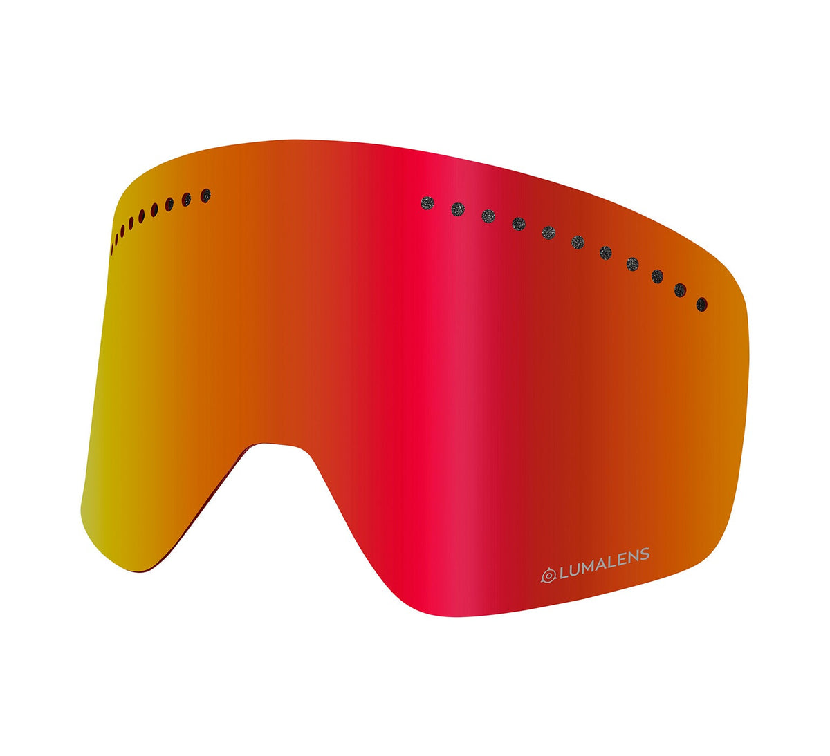 NFX Replacement Lens - Lumalens Red Ionized 35292-400 - Dragon Alliance