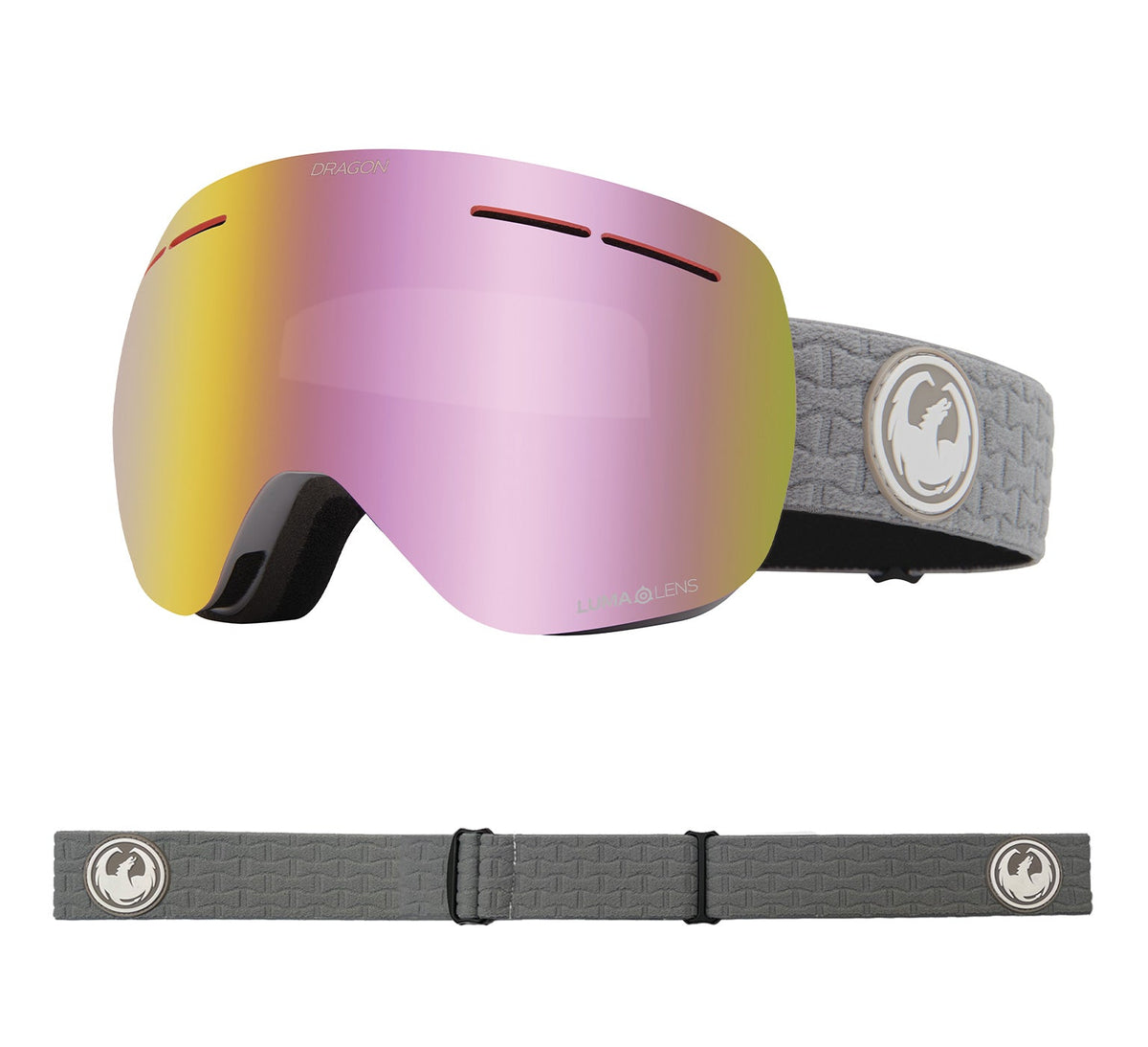 X1s - Cool Grey with Lumalens Pink Ionized &amp; Lumalens Dark Smoke Lens