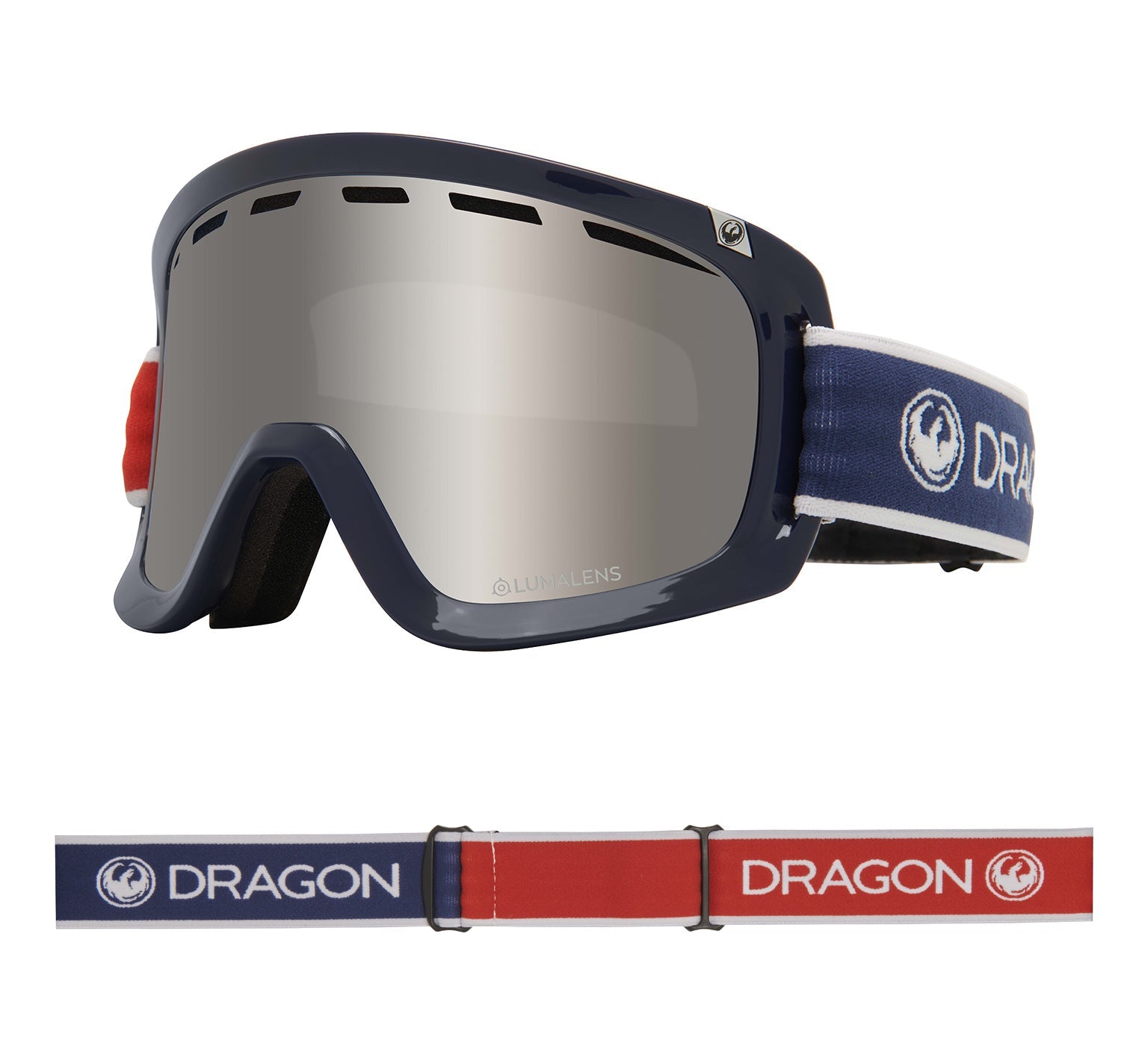 D1 OTG - Designer with Lumalens Silver Ionized & Lumalens Flash Blue Lens