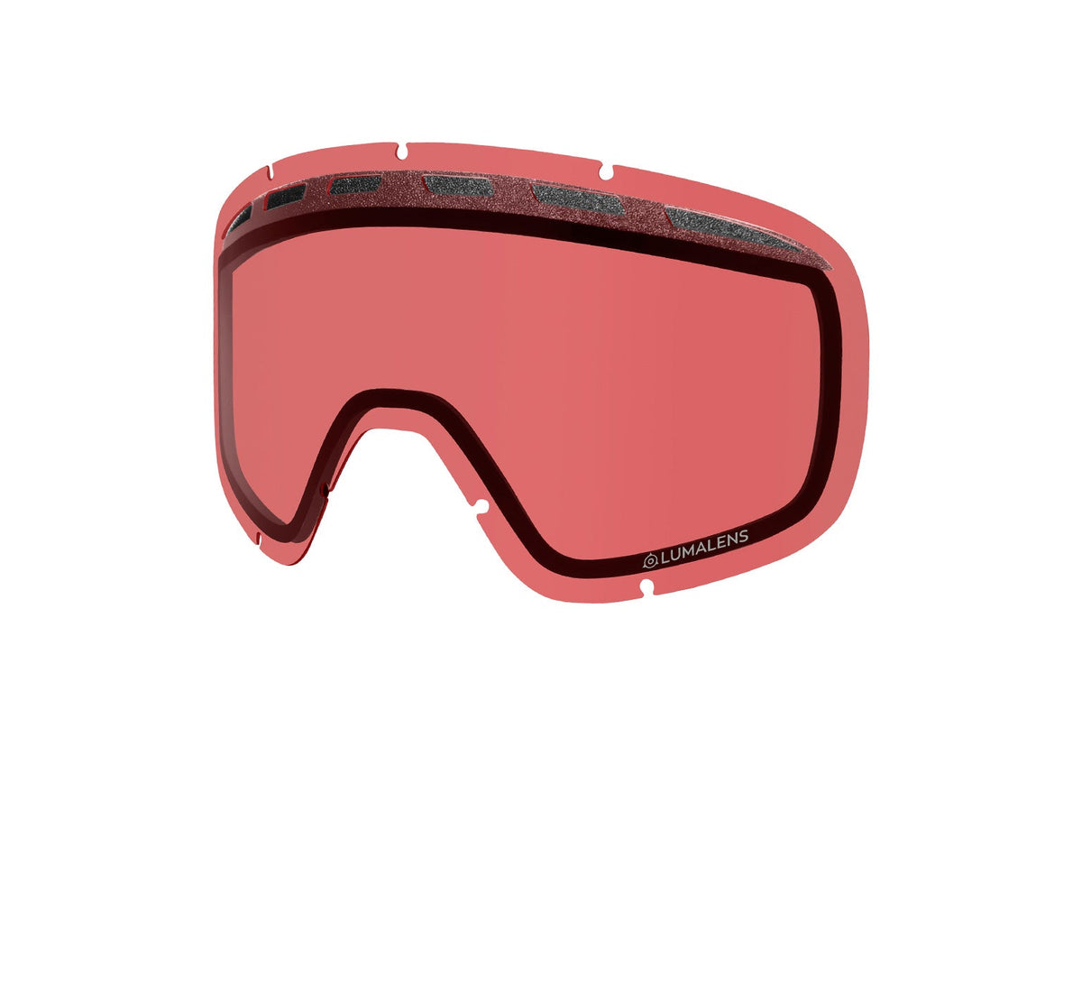 D1 OTG - Black with Lumalens Red Ionized & Lumalens Rose Lens