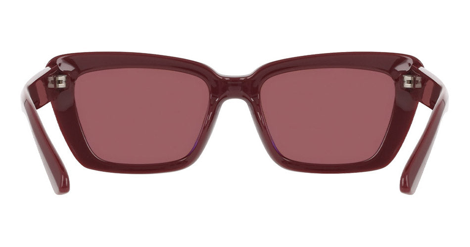 SAGE - Opaque Cherry Laquer with Polarized Lumalens Rose Gold Flash Lens