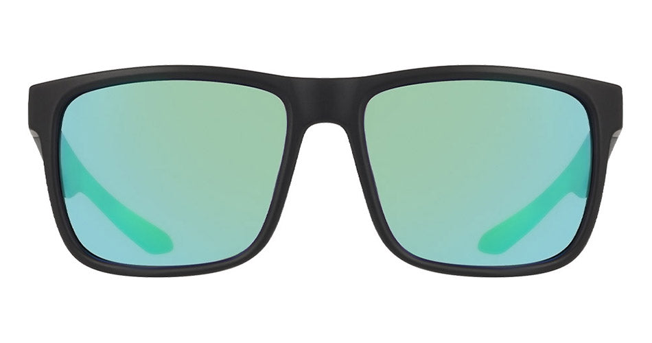 MERIDIEN 2.0 - Matte Black H2O with Polarized Lumalens Green Mirror Lens
