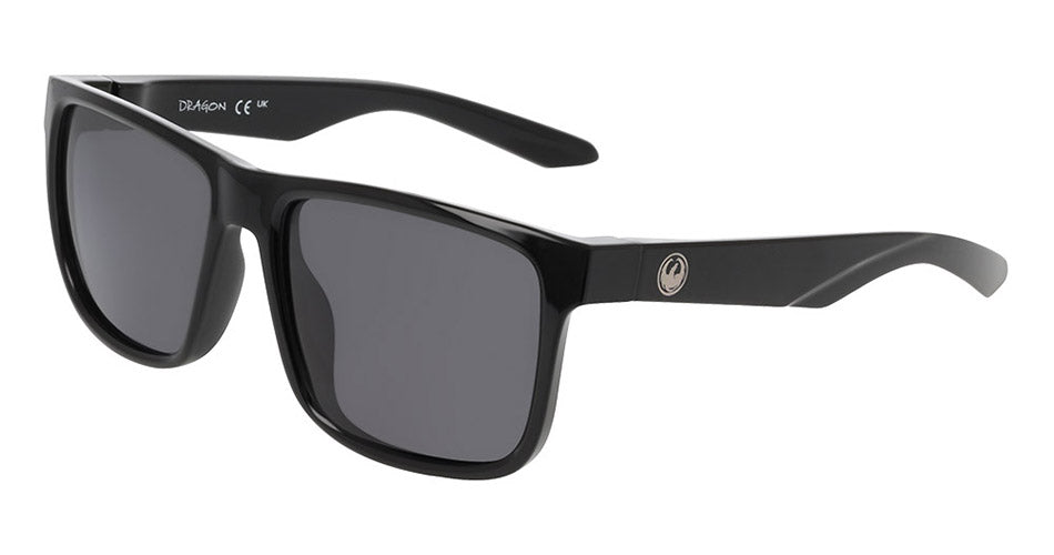 MERIDIEN 2.0 - Shiny Black with Polarized Lumalens Smoke Lens