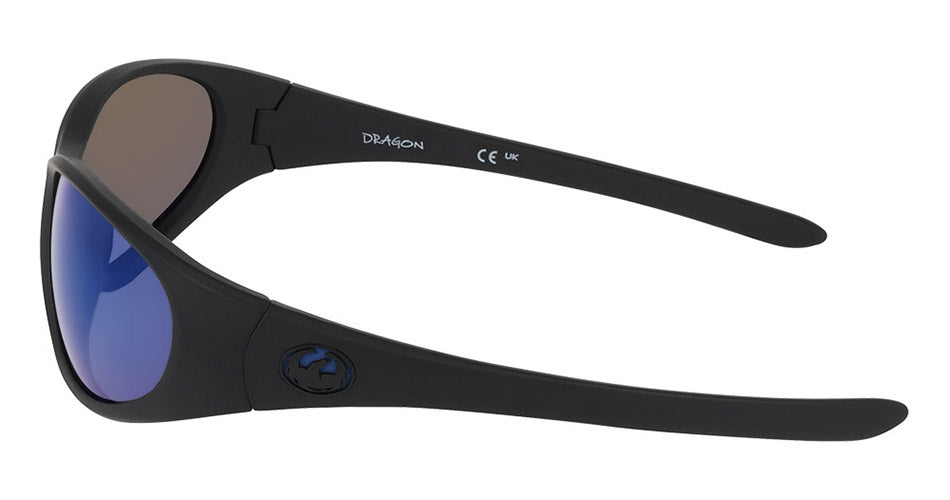 THE BOX 2.0 - Matte Black H2O with Polarized Lumalens Blue Mirror Lens
