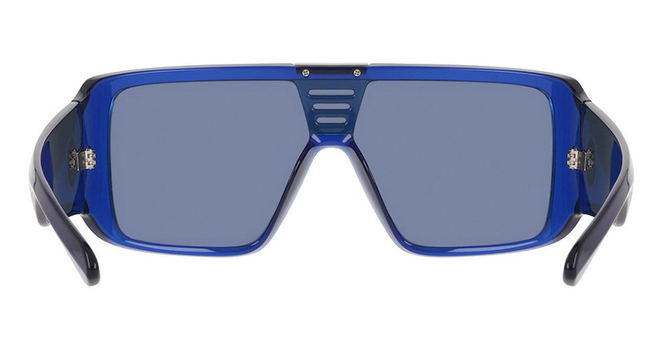 DOMO - Blue Crystal with Lumalens Silver Flash Lens