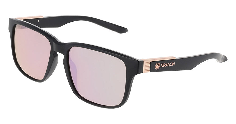 CAPO - Matte Black with Lumalens Rose Gold Ionized Lens