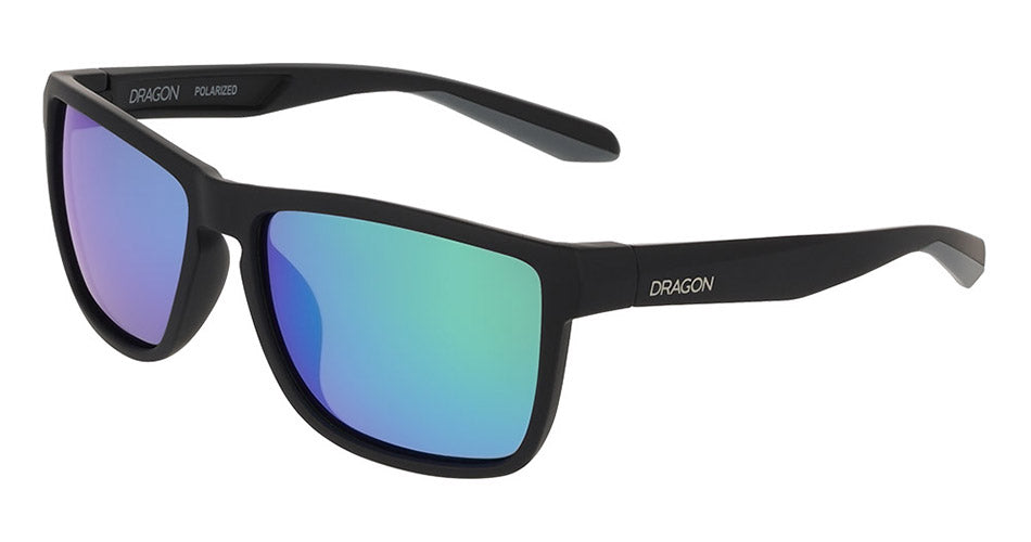 DRS1002 - Matte Black with Blue Mirror Lens