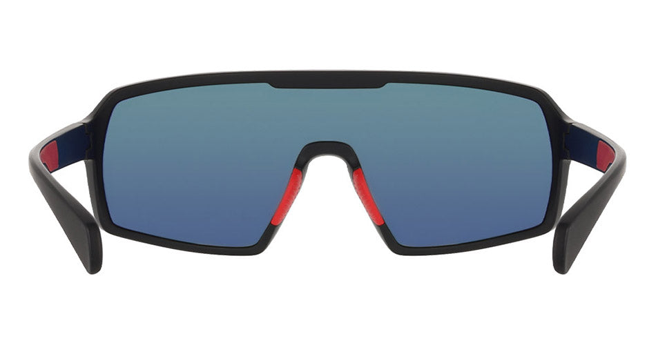 DRS1003 - Matte Black with Red Mirror Lens