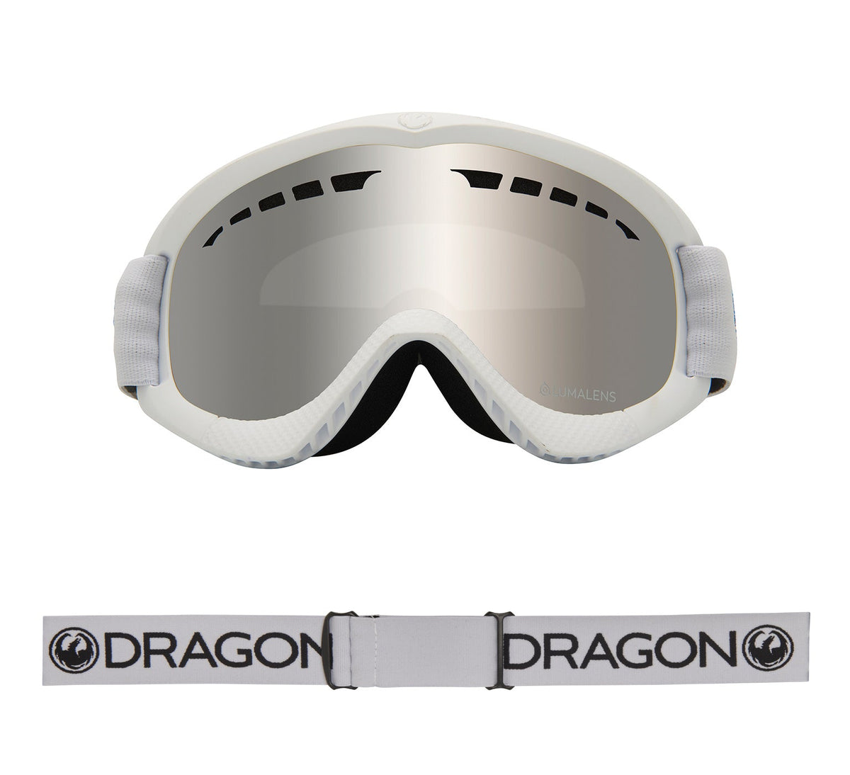 DXs - White with Lumalens Silver Ionized Lens