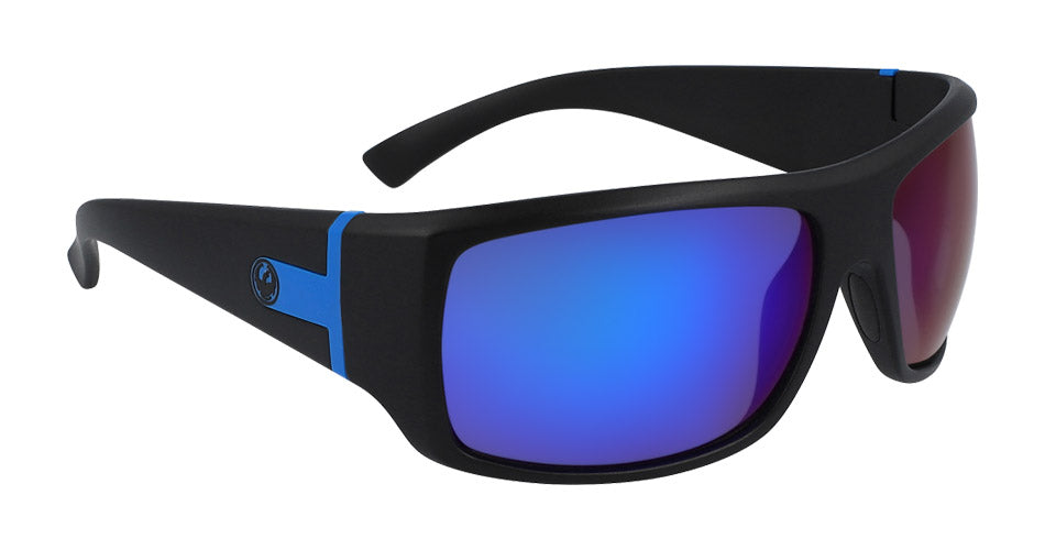 VANTAGE - Matte Black H2O with Polarized Lumalens Blue Ionized Lens