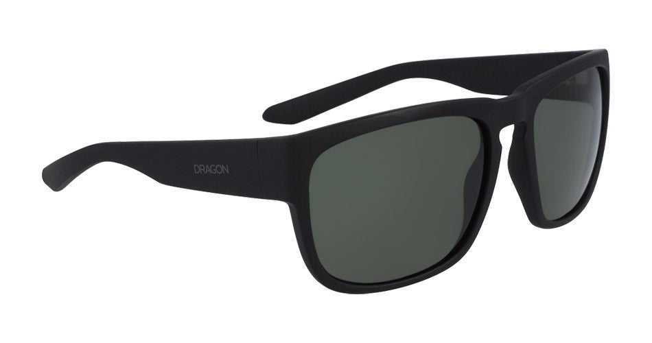 RUNE XL - Matte Black with G15 Green Lens