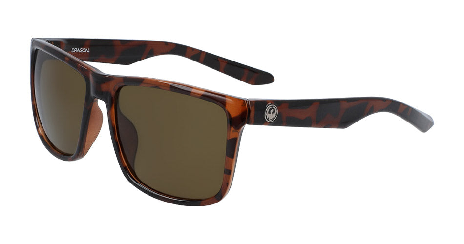 MERIDIEN - Shiny Tortoise with Polarized Lumalens Brown Lens