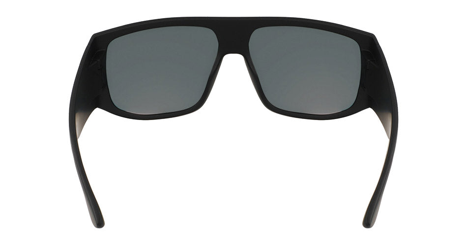 FIN - Matte Black with Polarized Lumalens Red Ionized Lens