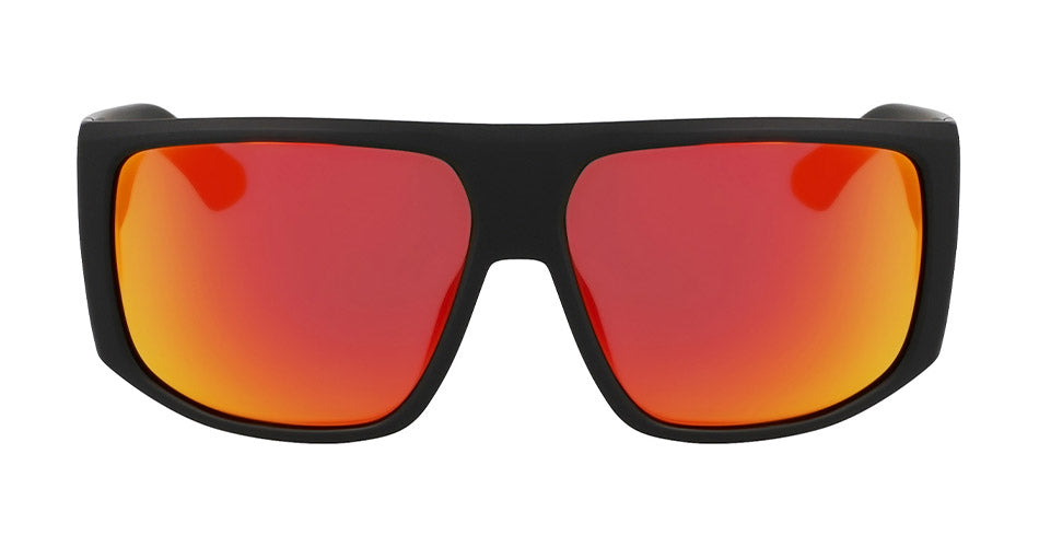 FIN - Matte Black with Polarized Lumalens Red Ionized Lens