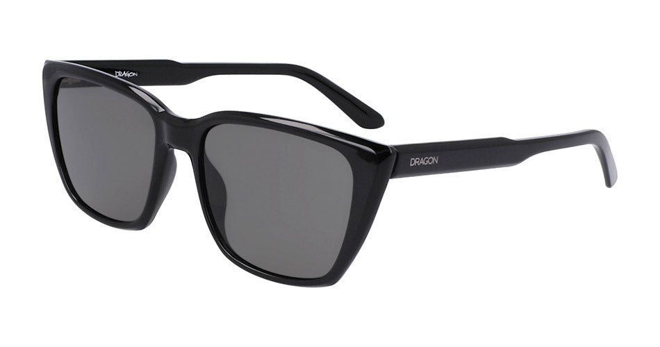 LUNA - Shiny Black with Lumalens Smoke Lens