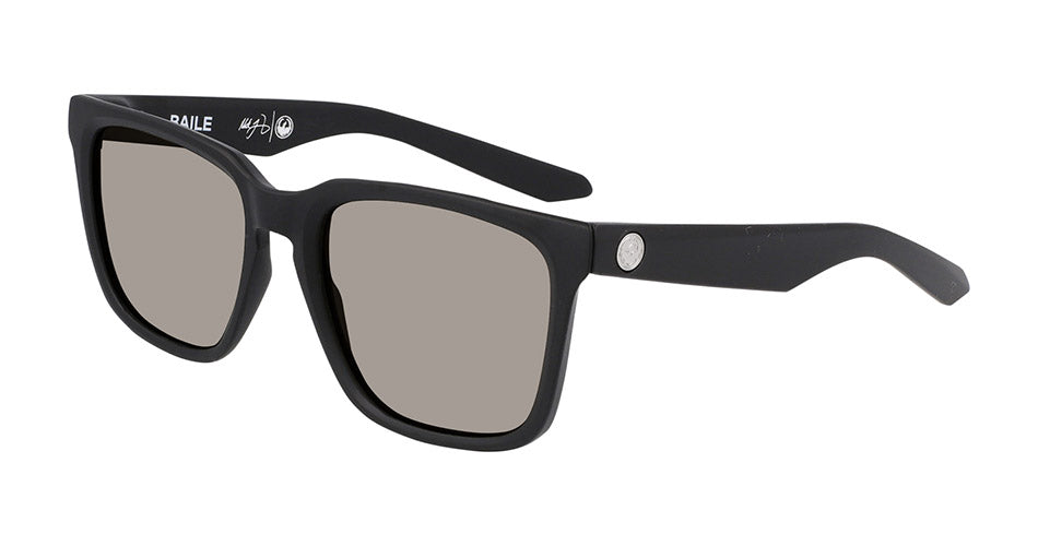 BAILE - Matte Black with Lumalens Silver Ionized Lens
