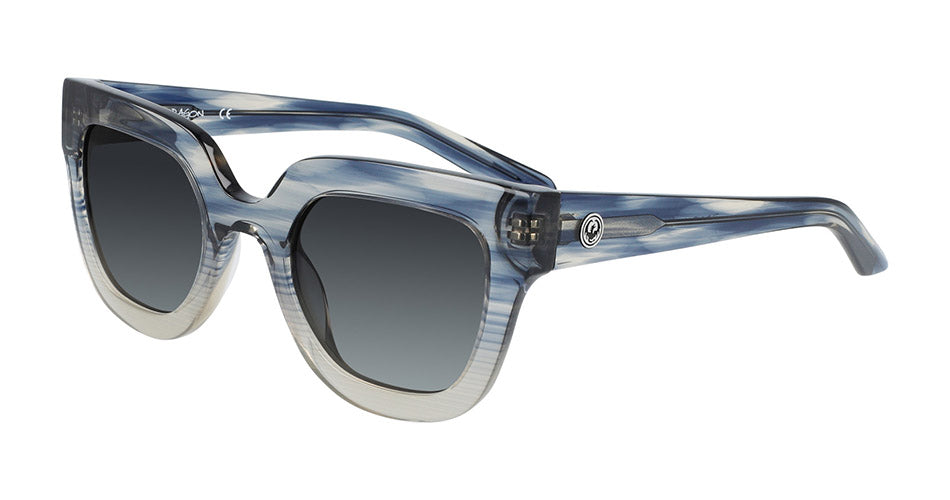 PURSER - Blue Salt Gradient with Lumalens Smoke Gradient Lens