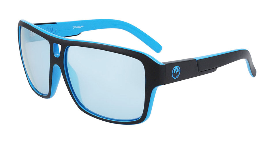 THE JAM - Matte Black with Lumalens Sky Blue Ionized Lens