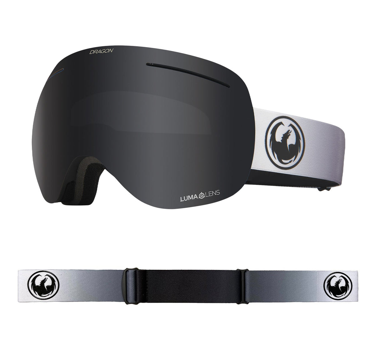 X1 - Fade Black with Lumalens Dark Smoke &amp; Lumalens Flash Blue Lens