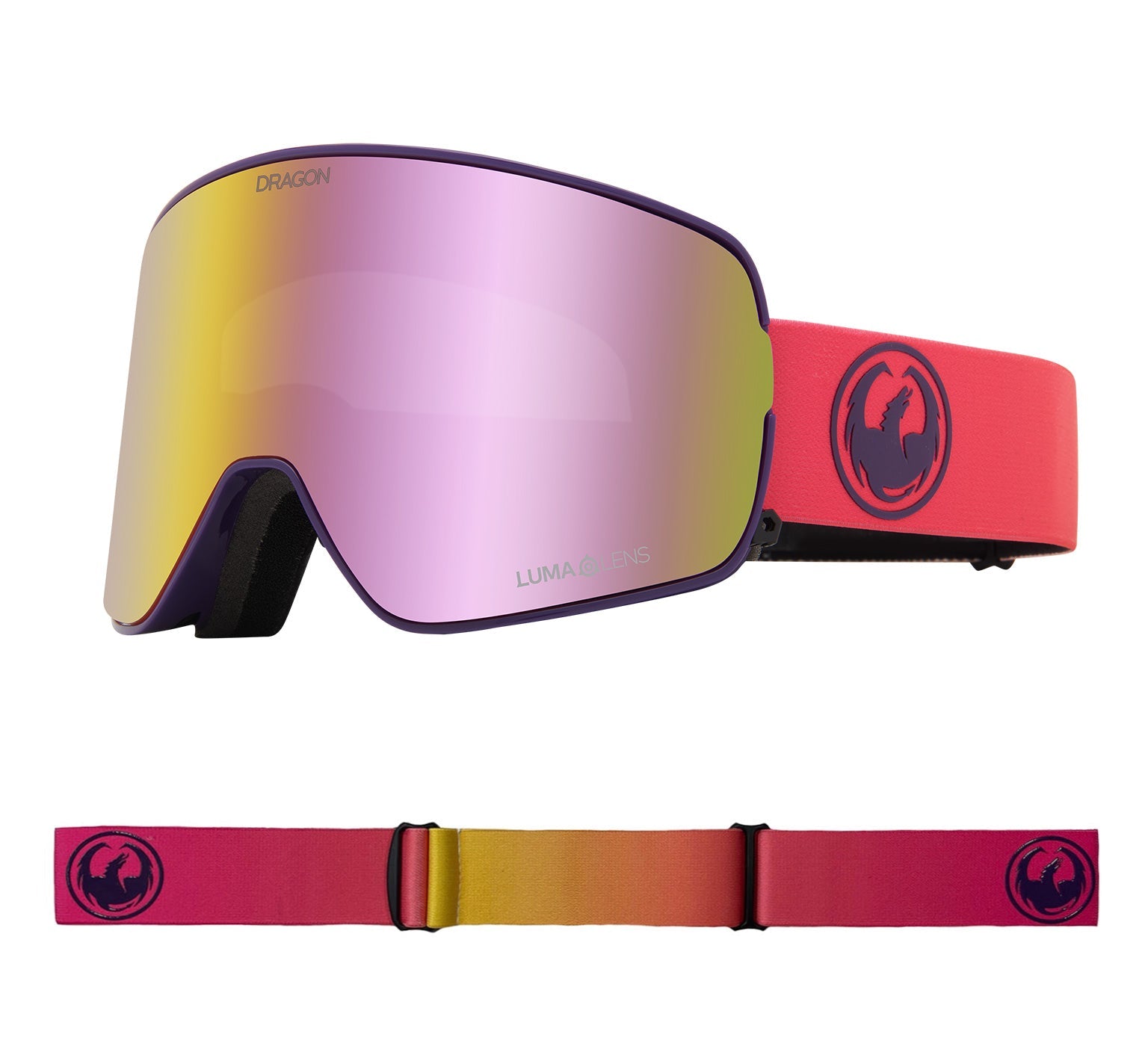 NFX2 - Fade Pink with Lumalens Pink Ionized & Lumalens Rose Lens