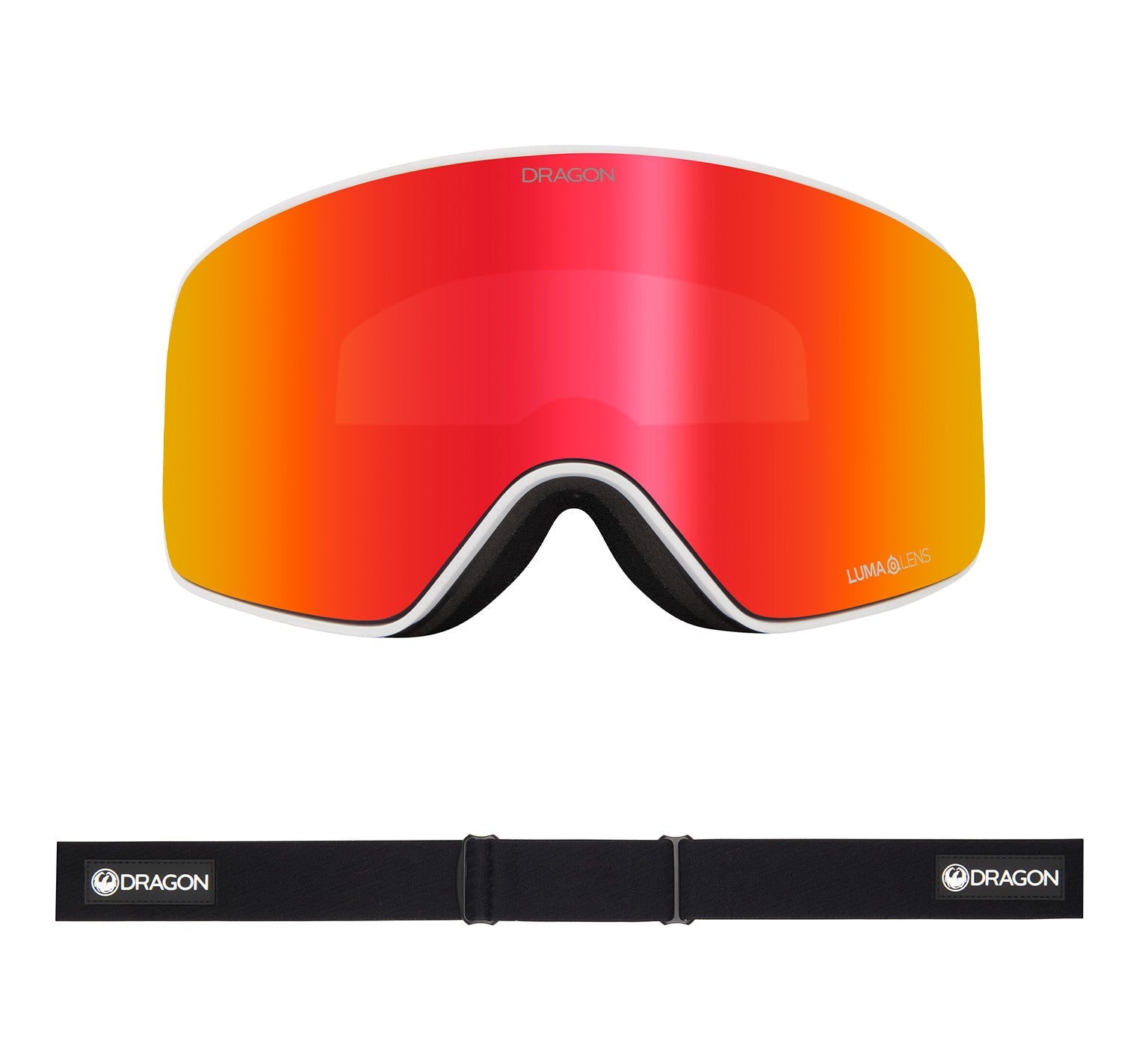 NFX MAG OTG - Icon Red with Lumalens Red Ionized & Lumalens Light Rose Lens