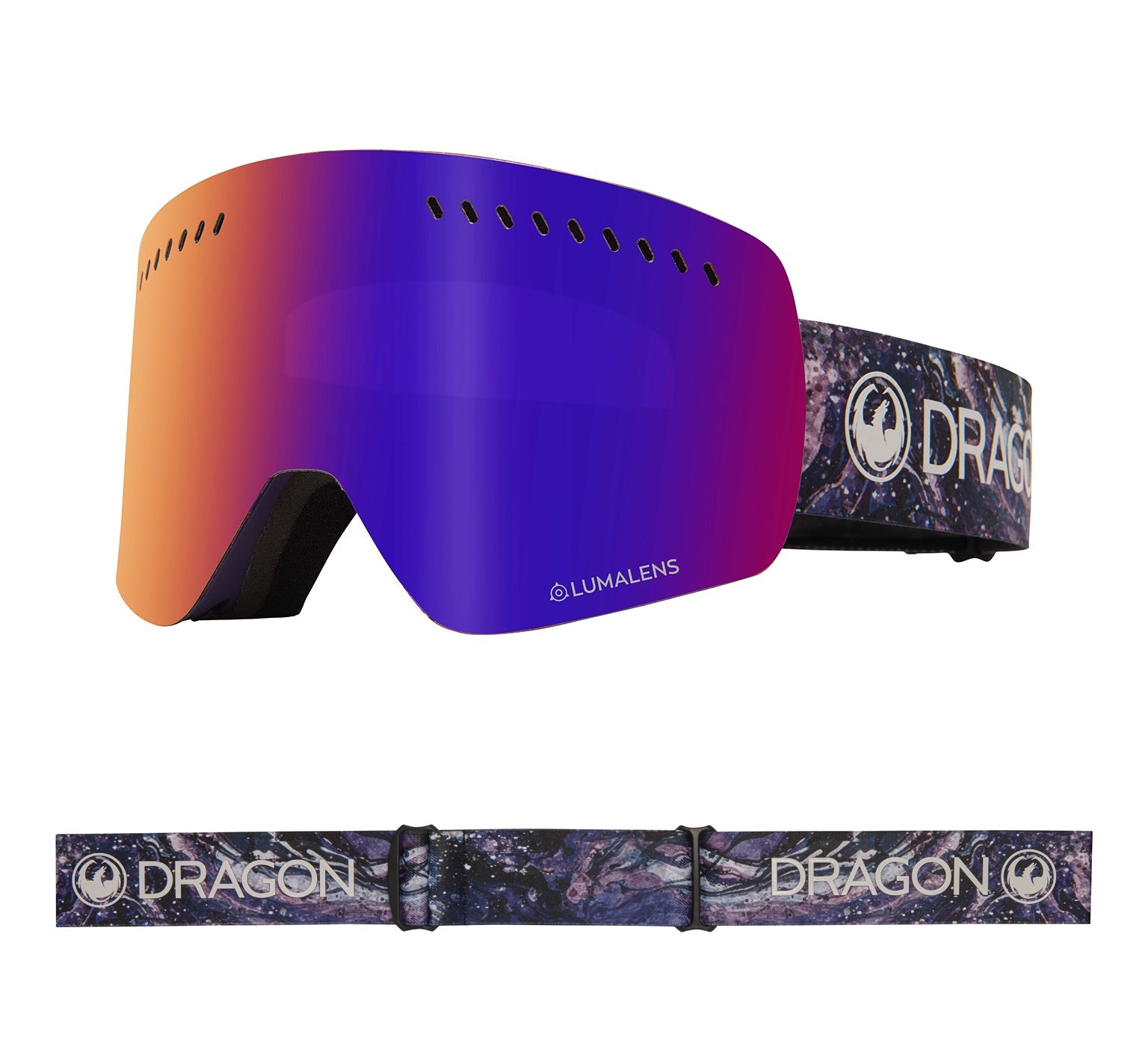 NFXs - Lavender with Lumalens Purple Ionized & Lumalens Amber Lens