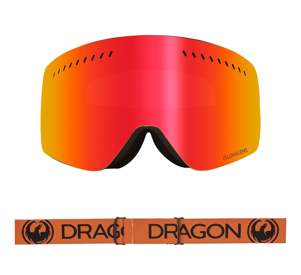 NFXs - Tangerine with Lumalens Red Ionized & Lumalens Rose Lens