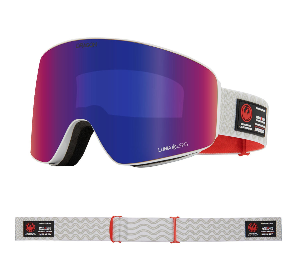 PXV - Gypsum with Lumalens Solace IR &amp; Lumalens Violet Lens