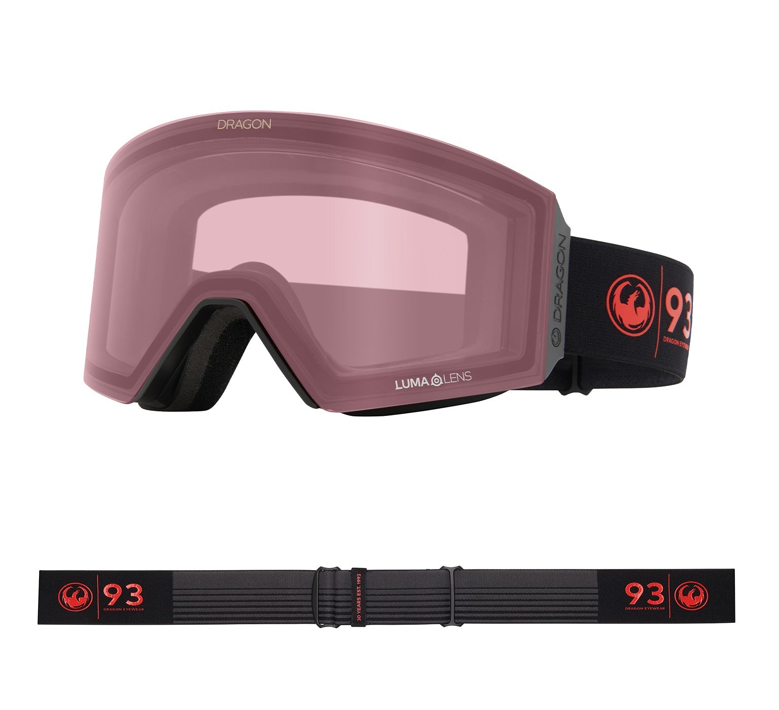 RVX MAG OTG - 30 Years with Lumalens Red Ionized & Lumalens Light Rose Lens