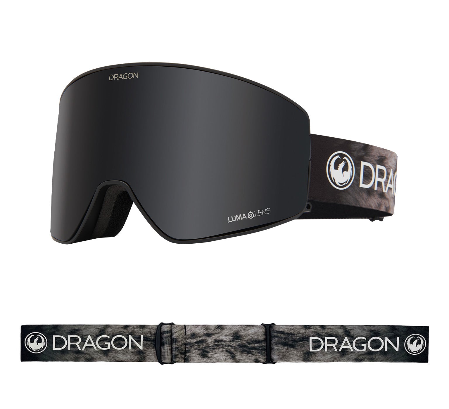 PXV2 - Snow Leopard with Lumalens Dark Smoke & Lumalens Light Rose Lens