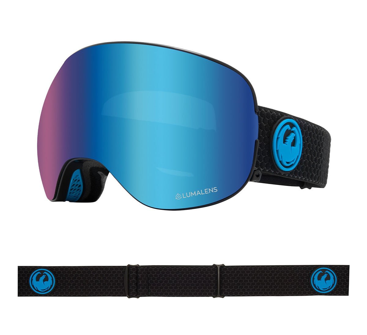 X2 - Split with Lumalens Blue Ionized &amp; Lumalens Amber Lens