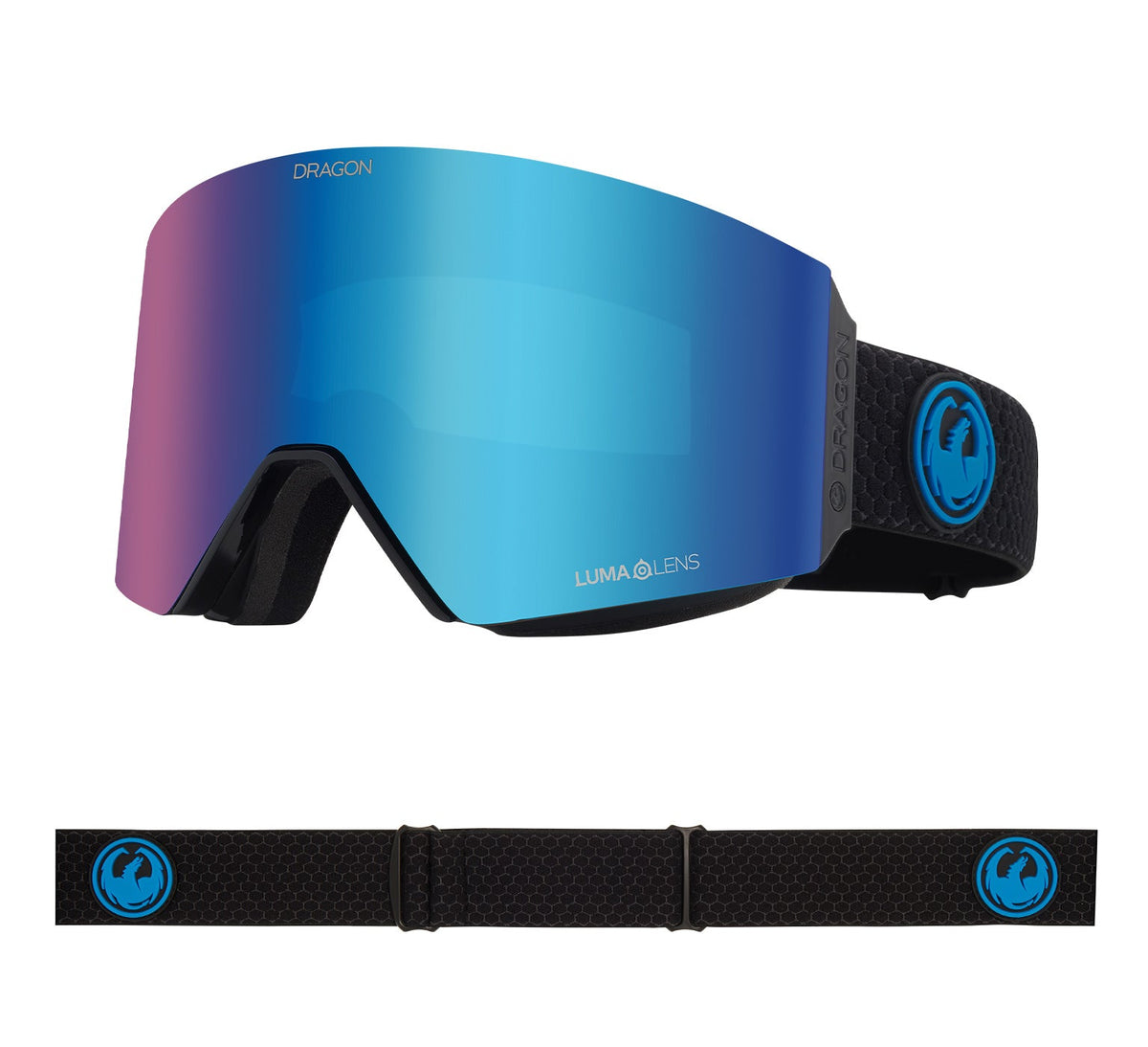 RVX MAG OTG - Split with Lumalens Blue Ionized &amp; Lumalens Amber Lens