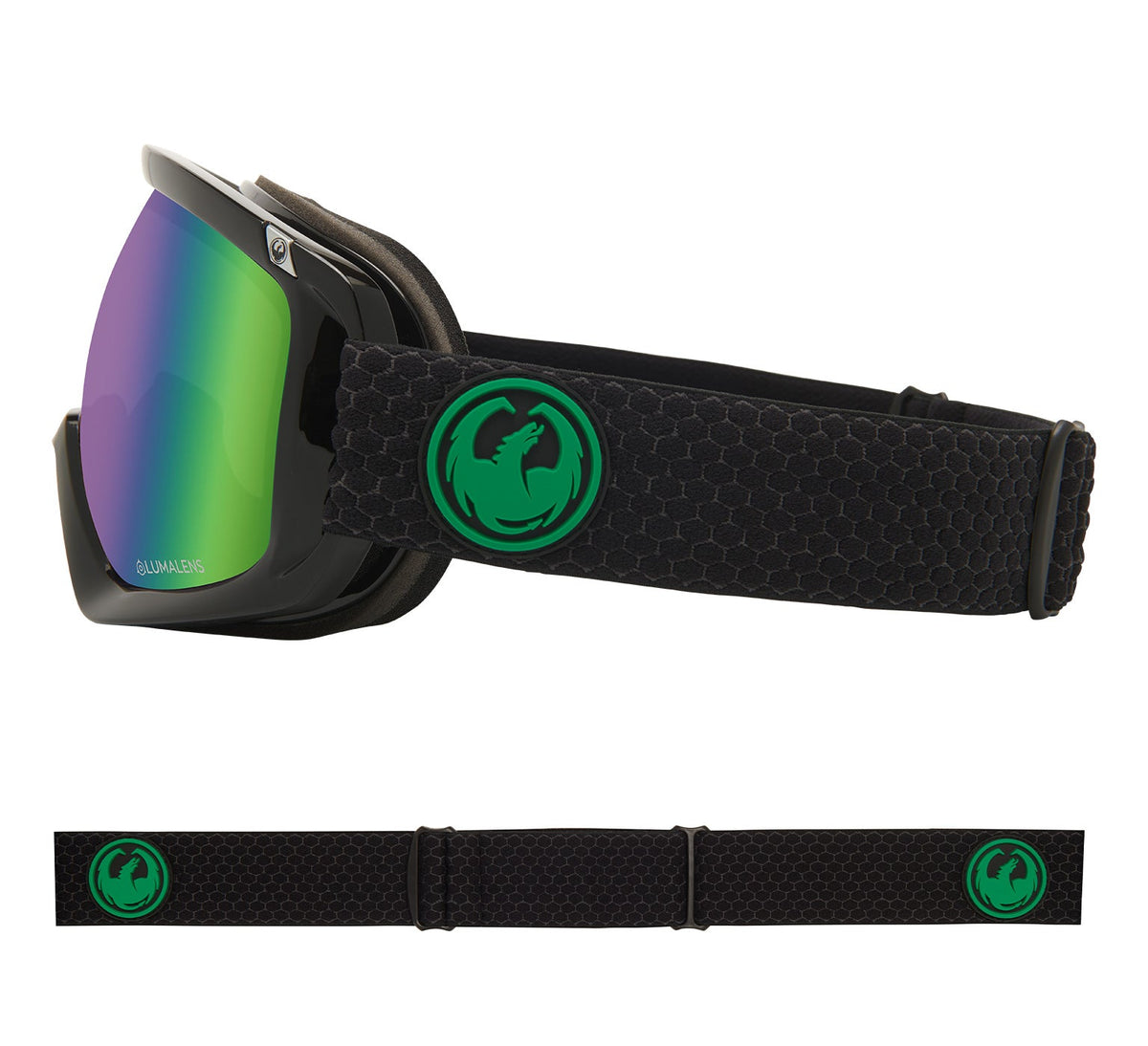 D3 OTG - Split with Lumalens Green Ionized & Lumalens Amber Lens