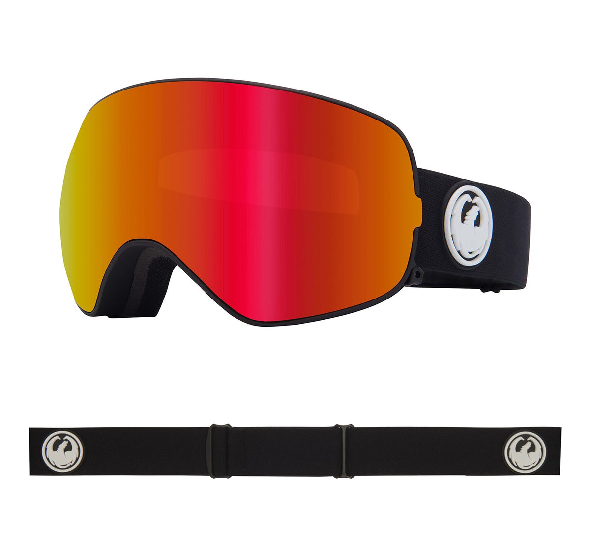 X2 - Black with Lumalens Red Ionized &amp; Lumalens Rose Lens