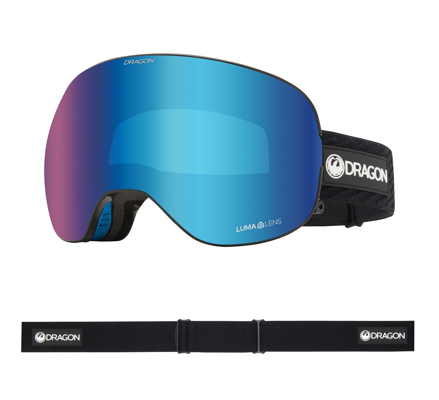 X2 - Icon Blue with Lumalens Blue Ionized & Lumalens Amber Lens