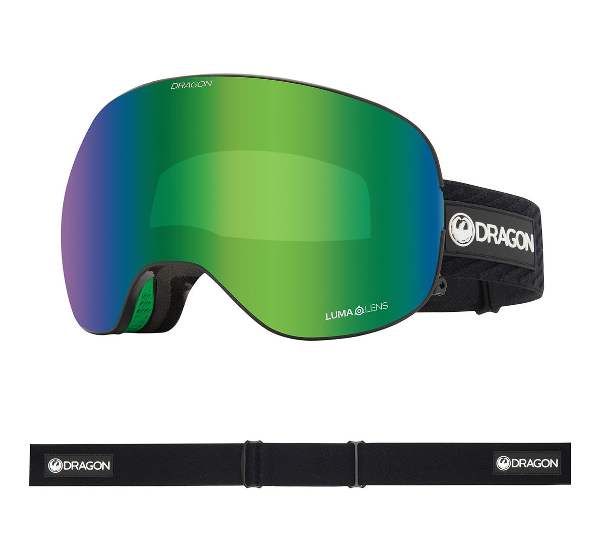 X2 - Icon Green with Lumalens Green Ionized &amp; Lumalens Amber Lens