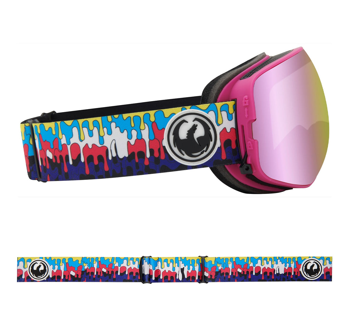 X2s - Drip with Lumalens Pink Ionized & Lumalens Dark Smoke Lens